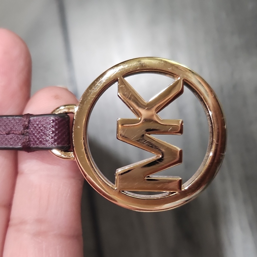 Michael Kors Purple Signature Bag - Picture 7 of 11